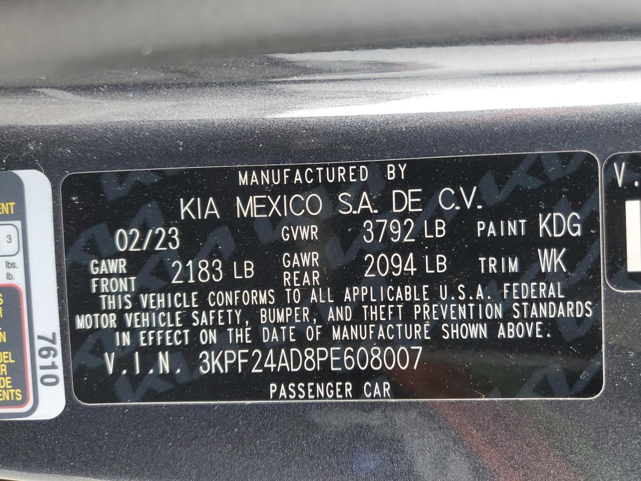 2023 Kia Forte - Image 13