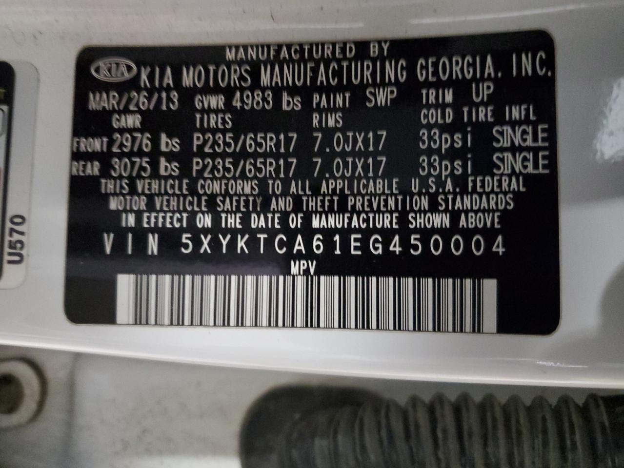 2014 Kia Sorento - Image 13
