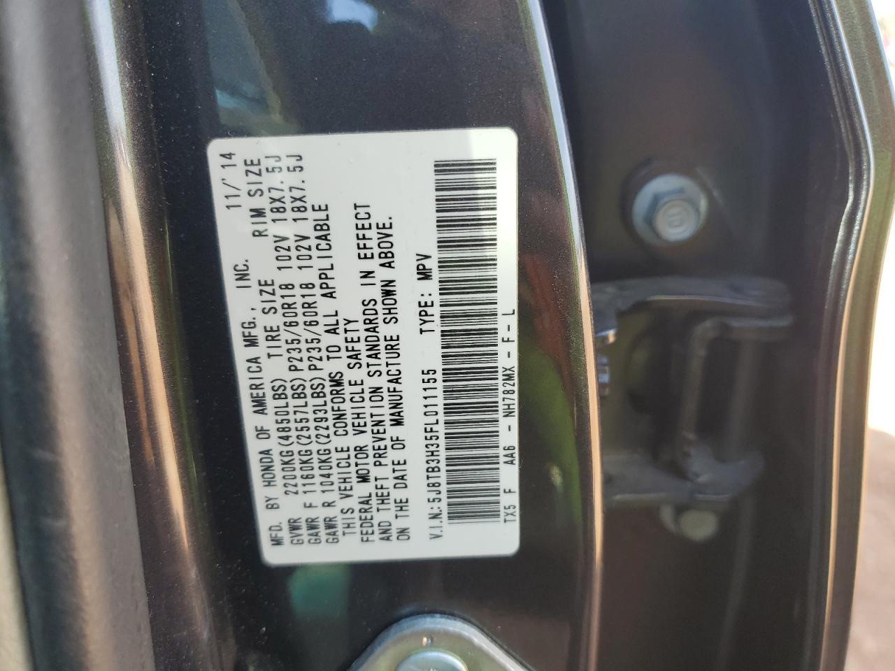 2015 Acura RDX - Image 13