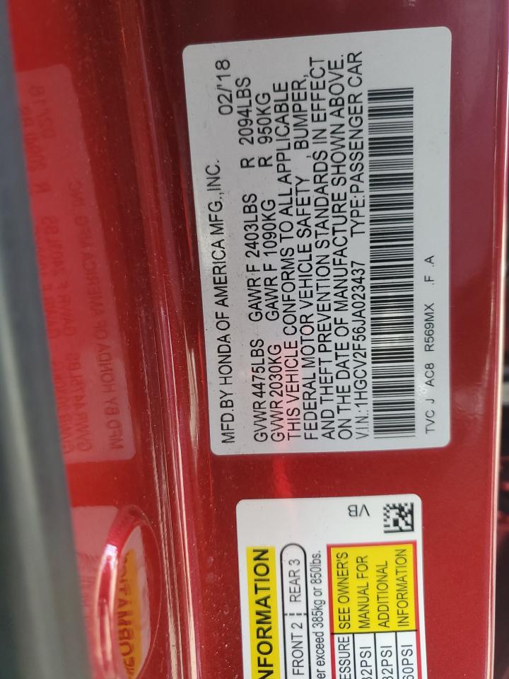 2018 Honda Accord - Image 12