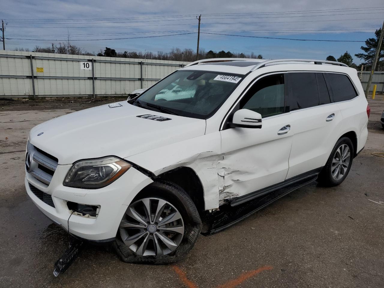 2014 Mercedes-Benz Gl 450 4Matic продається в Montgomery, AL - Side