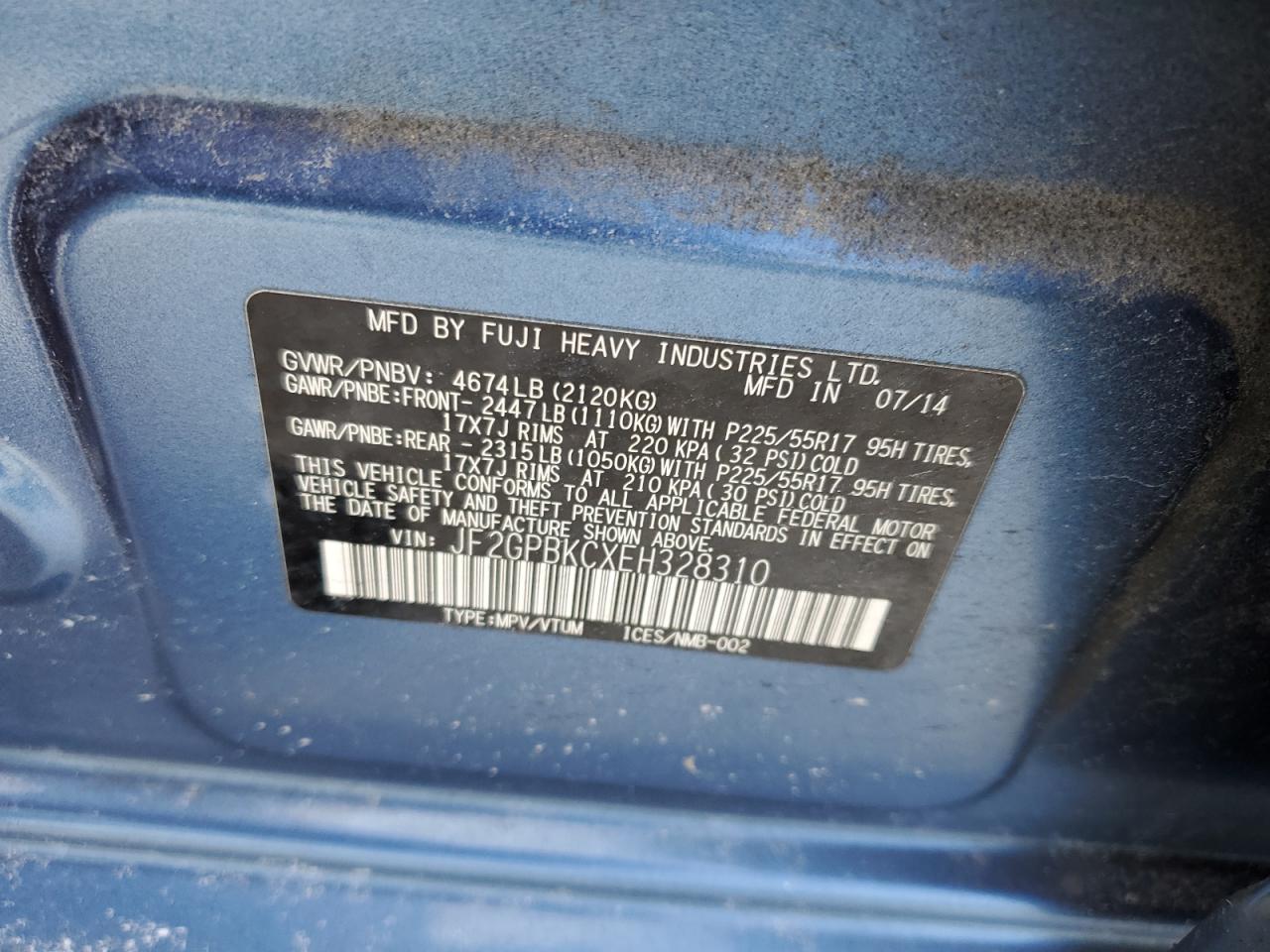 2014 Subaru XV - Image 13