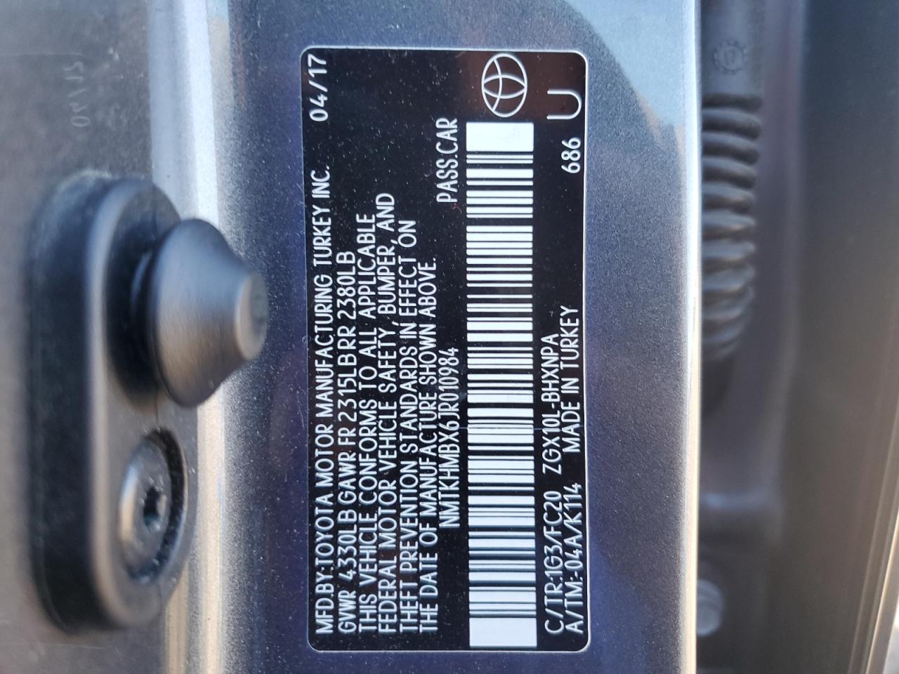 2018 Toyota C-HR - Image 13