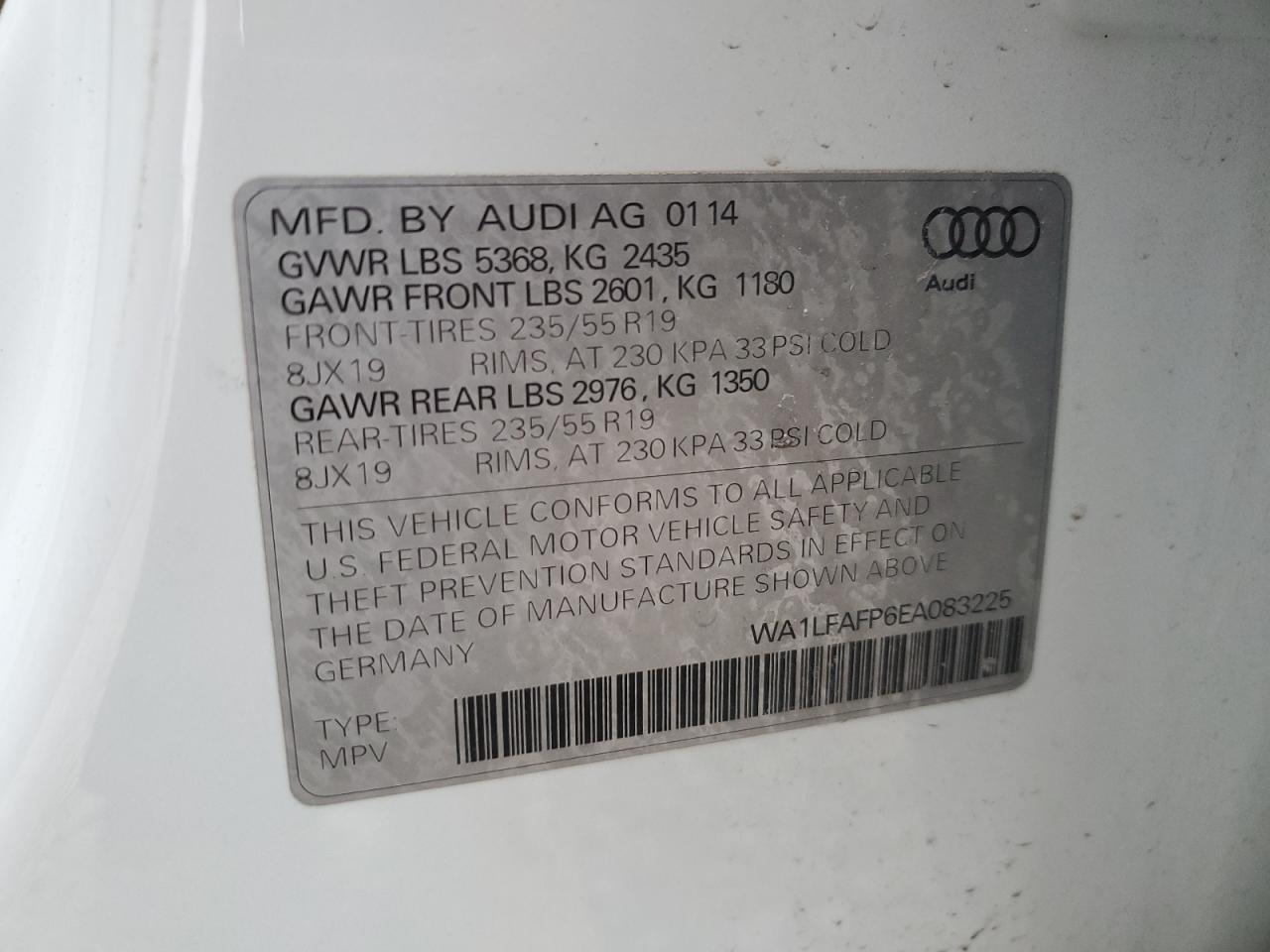 2014 Audi Q5 - Image 12