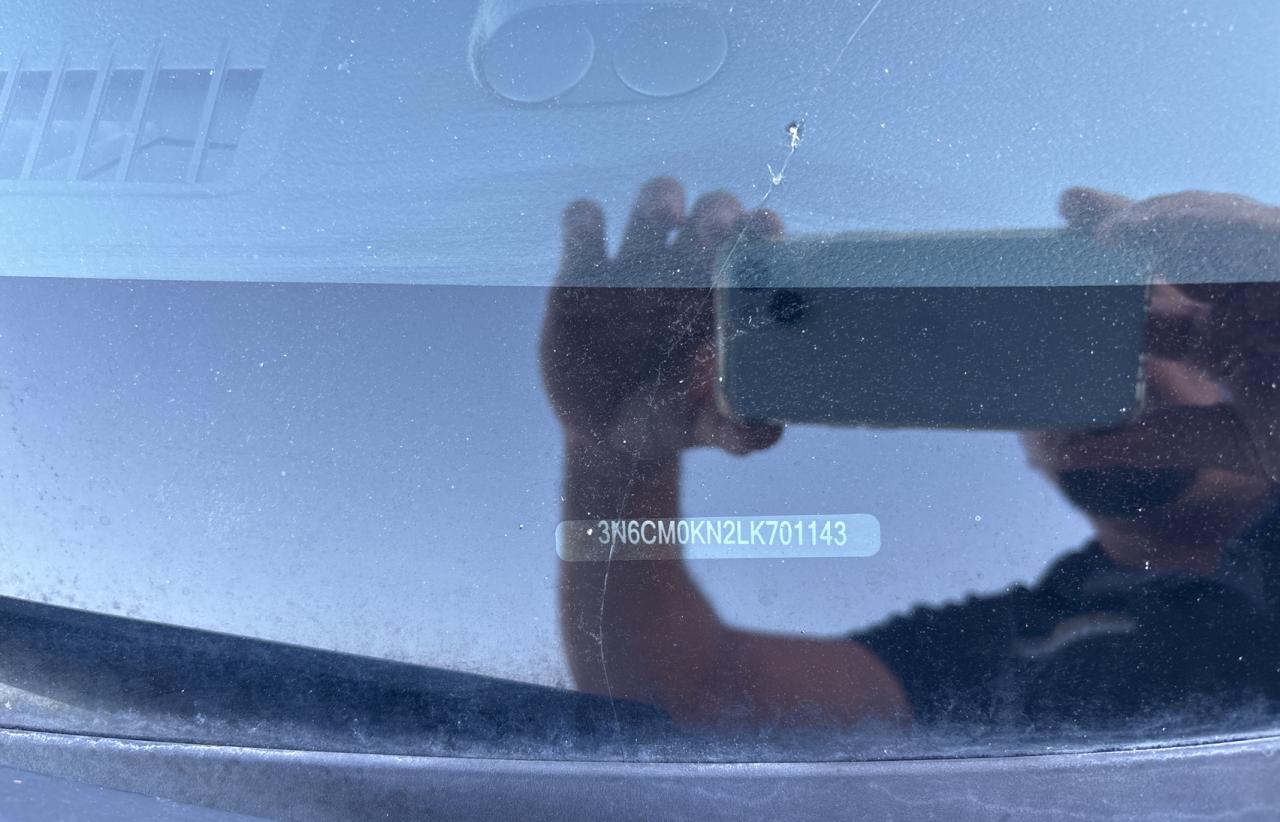 2020 Nissan Nv200 2.5S VIN: 3N6CM0KN2LK701143 Lot: 44273625