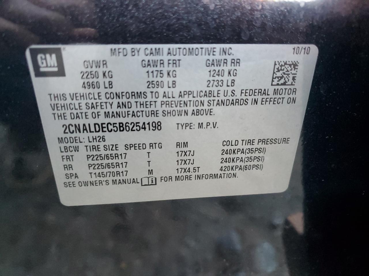 2011 Chevrolet Equinox - Image 13