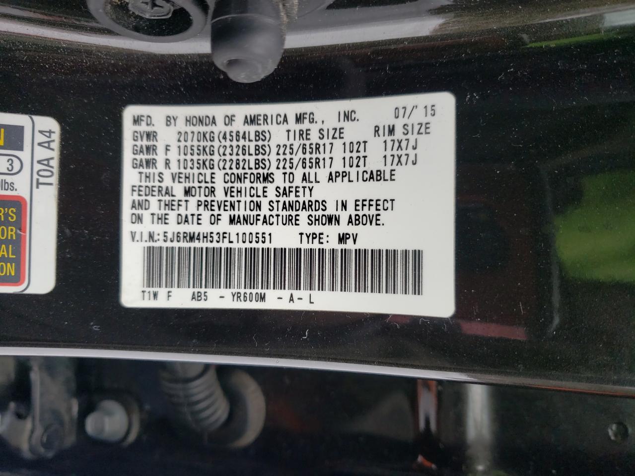 2015 Honda CR-V - Image 15
