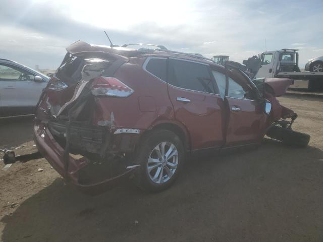 NISSAN ROGUE 2016 Czerwony