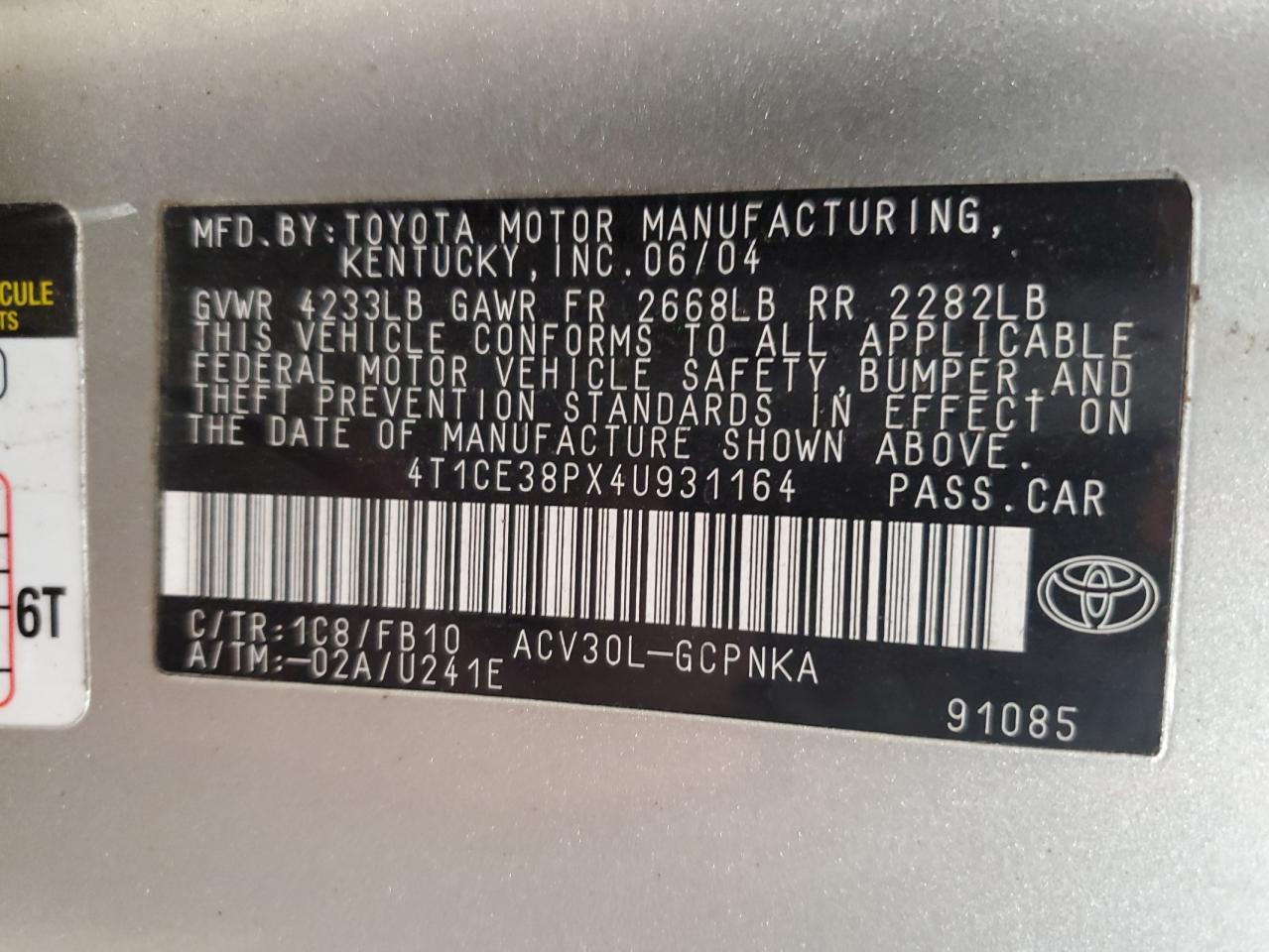2004 Toyota Camry Solara - Image 12
