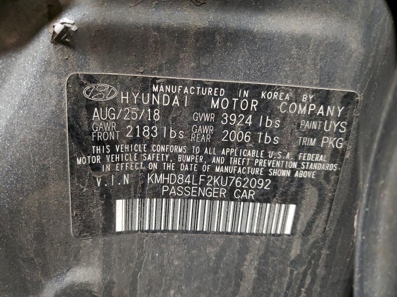 2019 Hyundai Elantra - Image 12