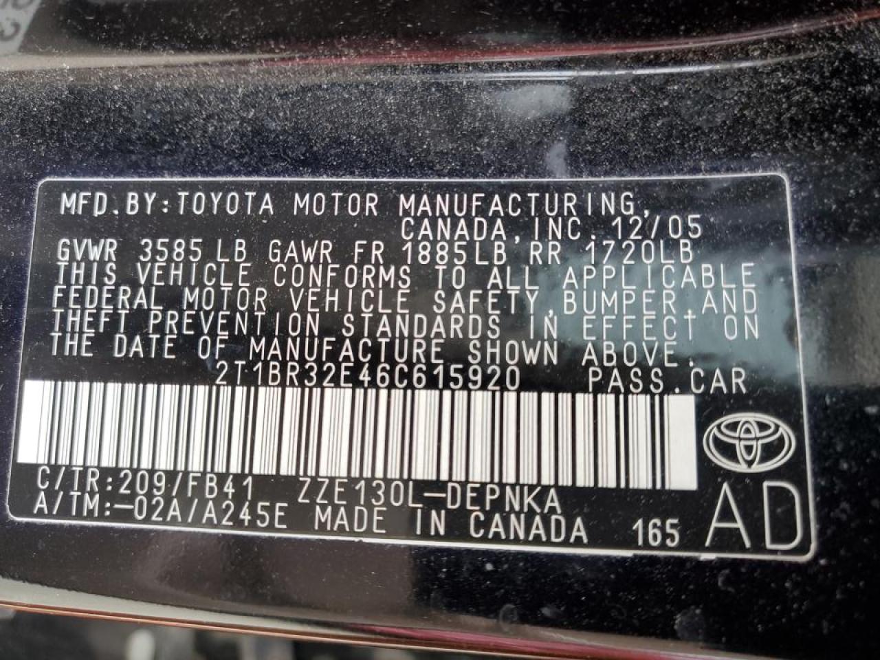 2006 Toyota Corolla - Image 12