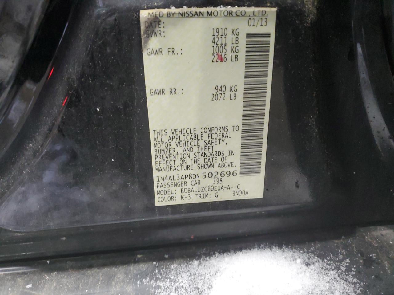 2013 Nissan Altima - Image 12