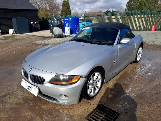 2004 BMW Z4 2.5I SE for sale at Copart COLCHESTER