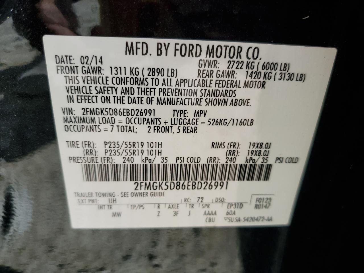 2014 Ford Flex - Image 13