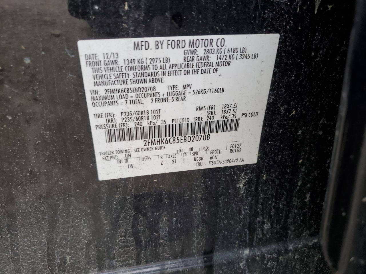 2014 Ford Flex - Image 12