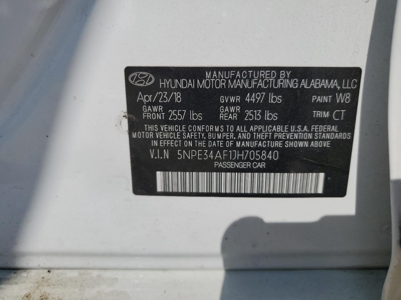 2018 Hyundai Sonata - Image 13