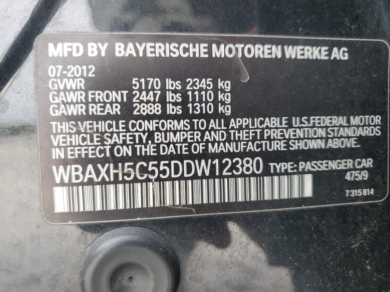 2013 BMW 5er - Image 12