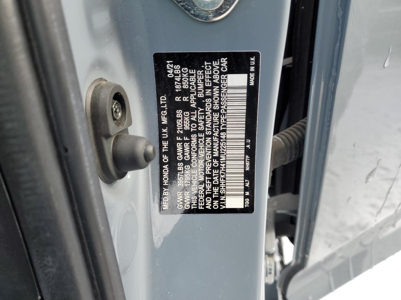 2021 Honda Civic - Image 12