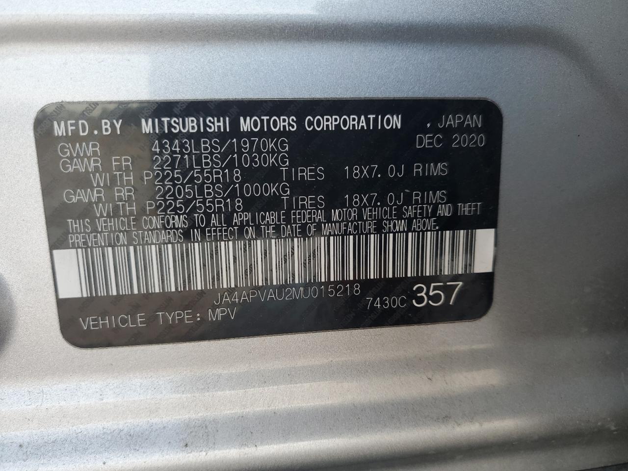 2021 Mitsubishi Outlander - Image 14
