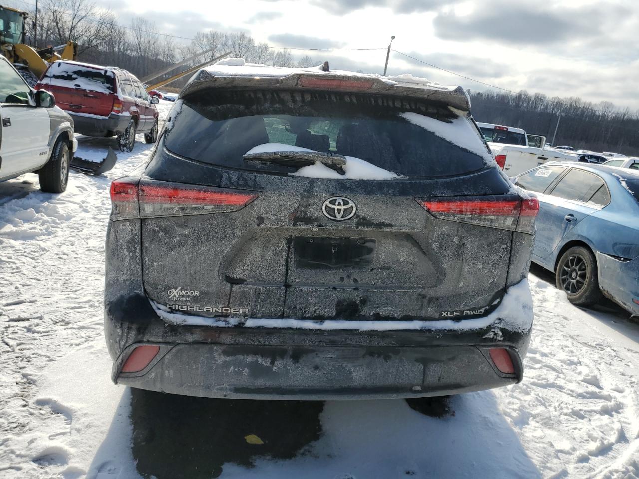 2022 Toyota Highlander Xle VIN: 5TDHZRBH9NS244489 Lot: 45878035