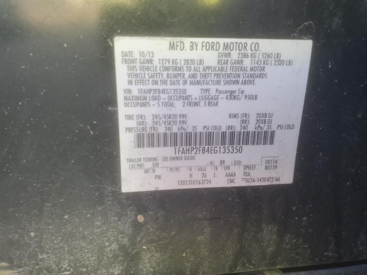 2014 Ford Taurus - Image 14