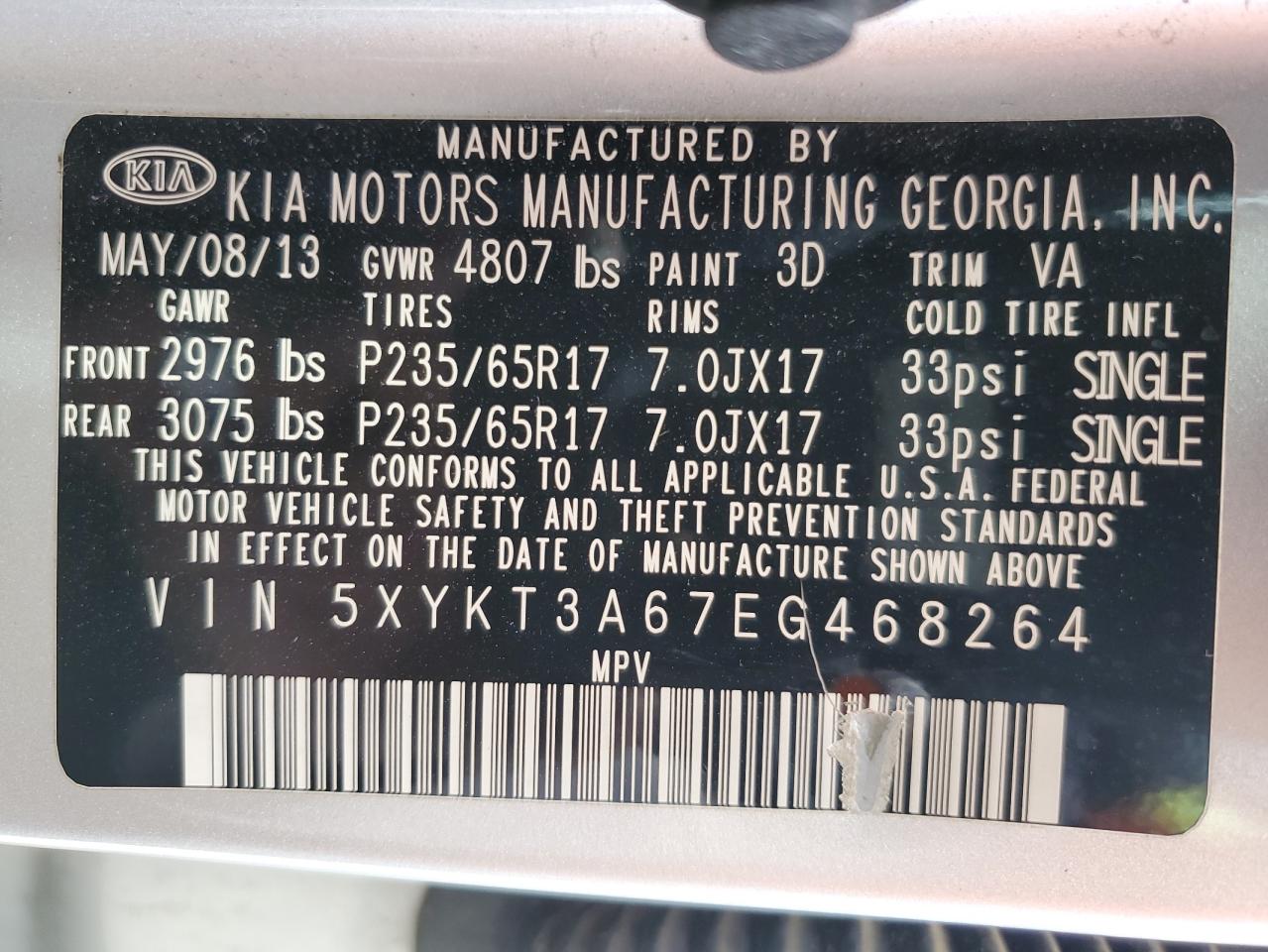 2014 Kia Sorento - Image 13
