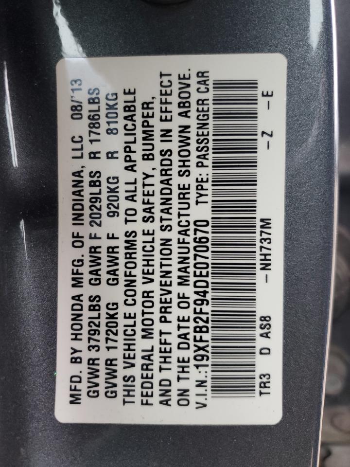 2013 Honda Civic - Image 12