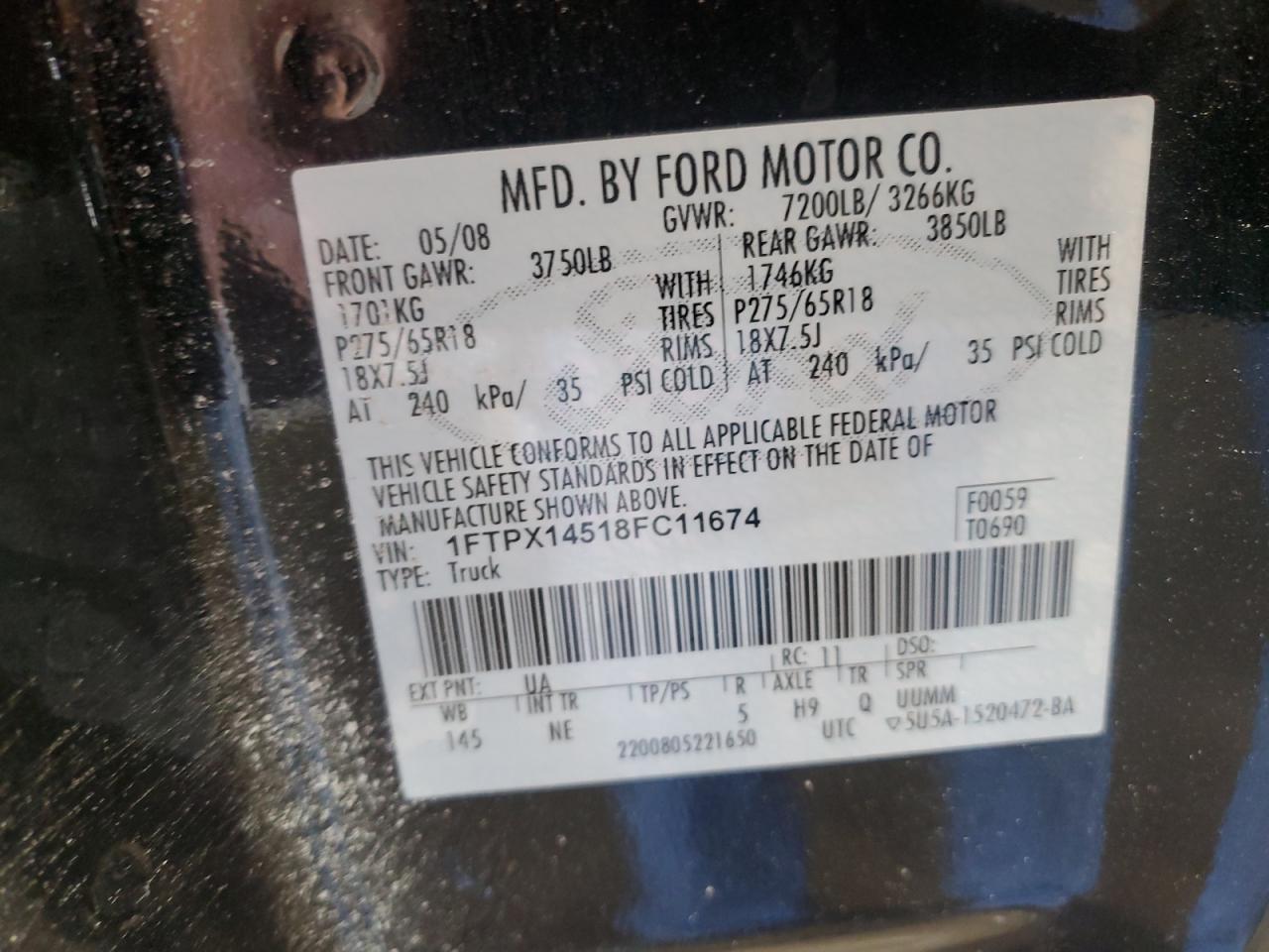 2008 Ford F-150 - Image 12