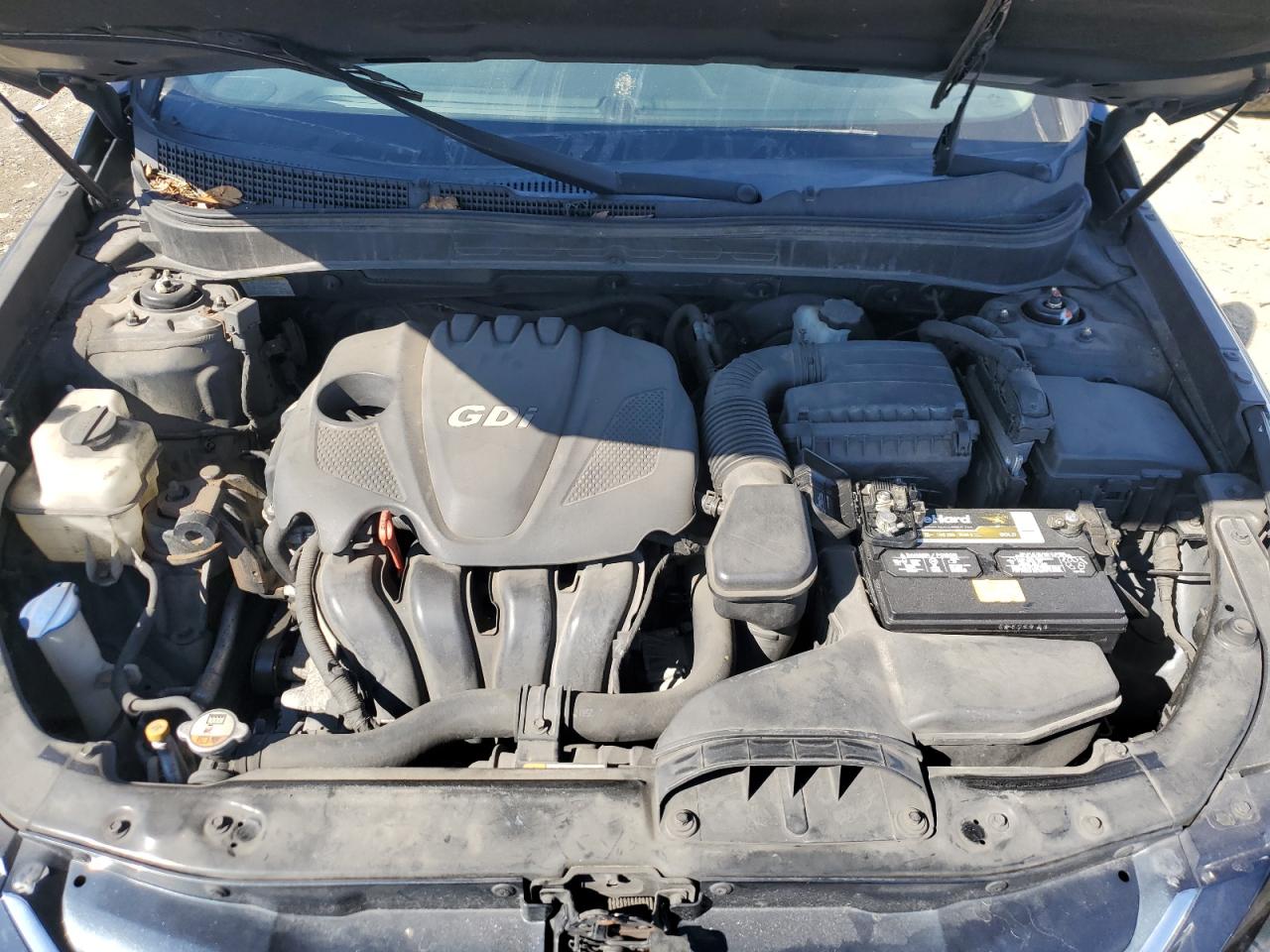 2013 Hyundai Sonata Gls VIN: 5NPEB4AC5DH771837 Lot: 89127005