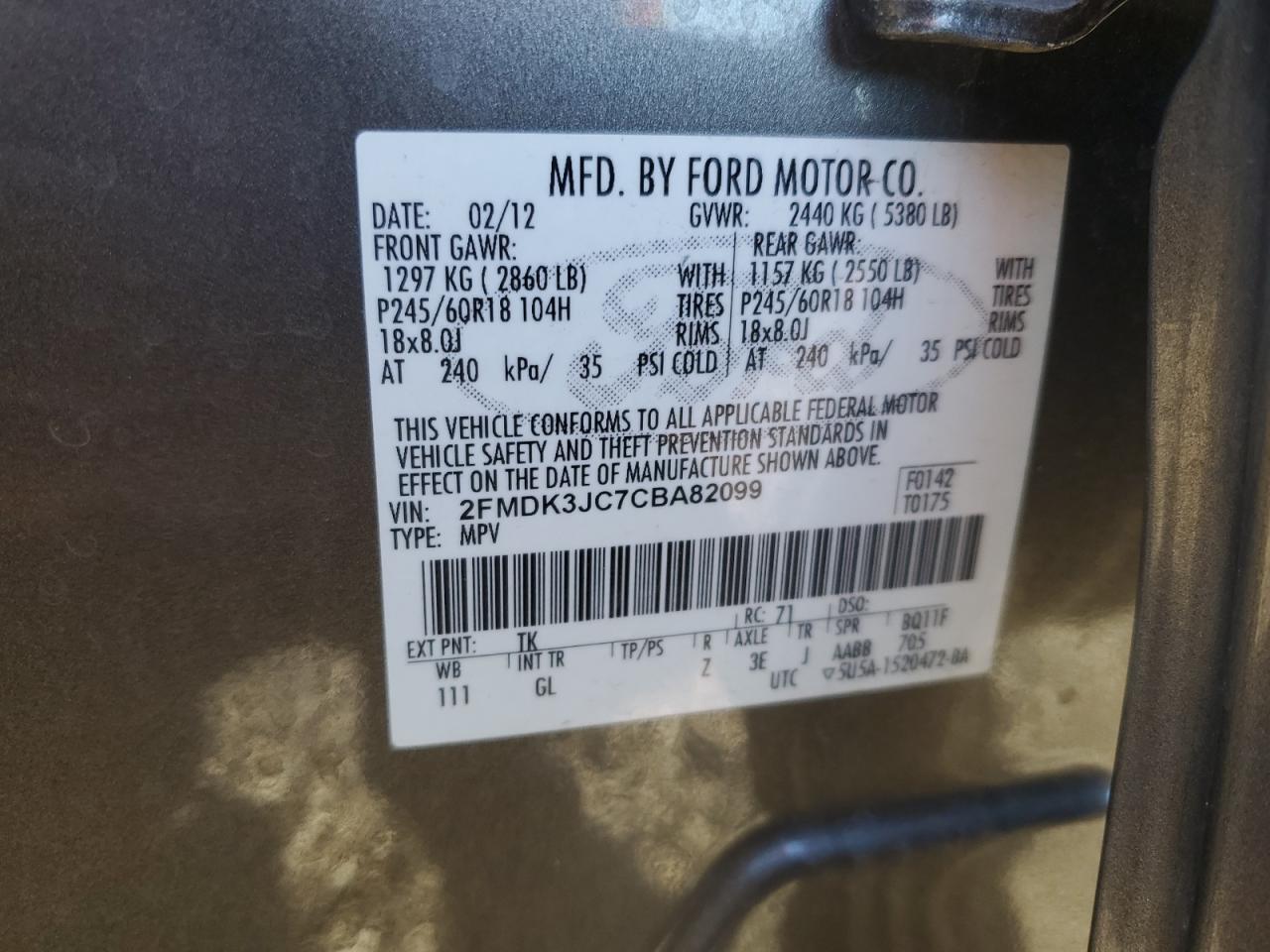 2012 Ford Edge - Image 14