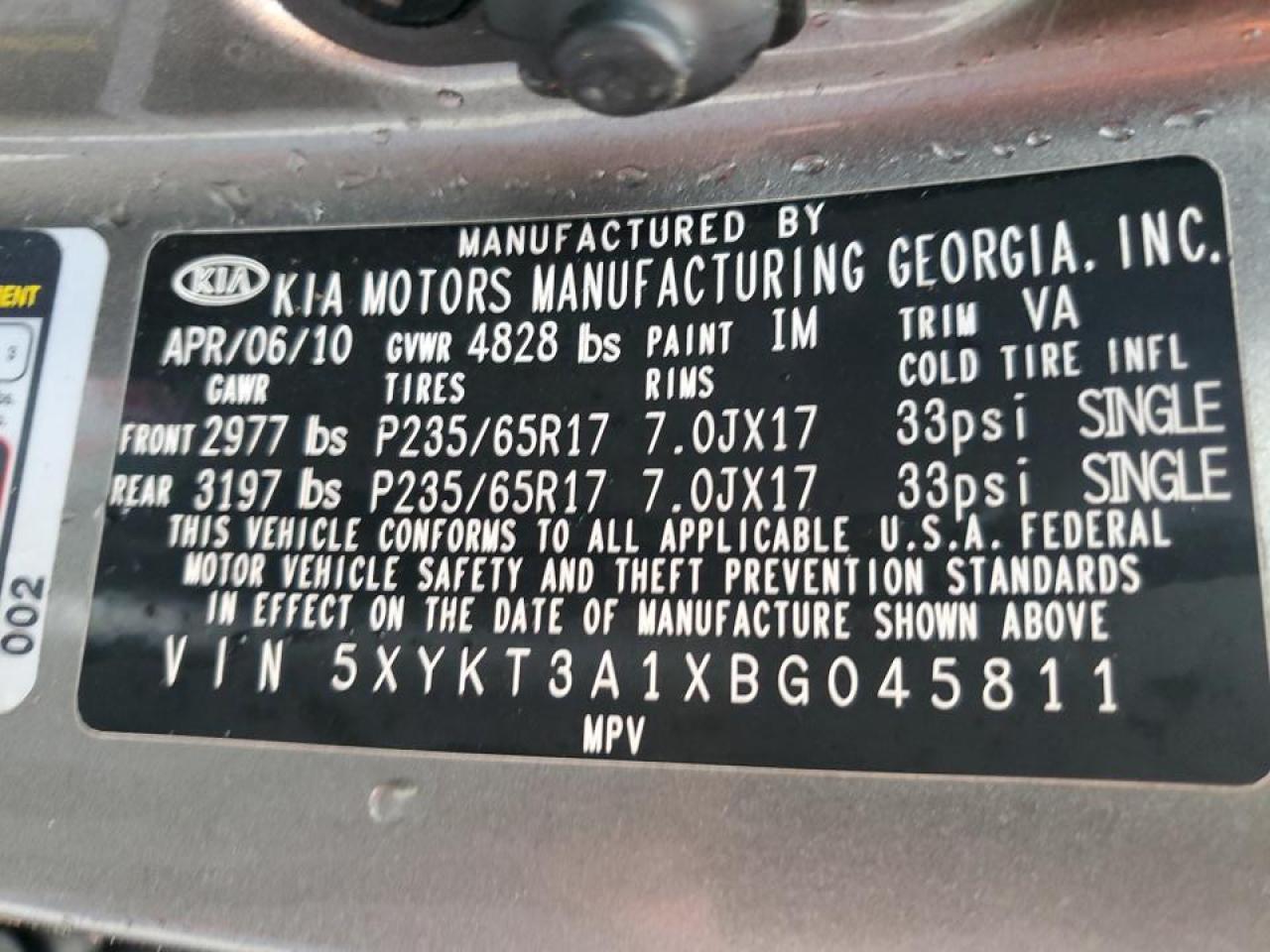 2011 Kia Sorento - Image 12