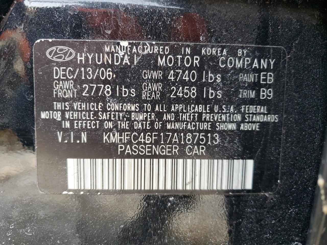 2007 Hyundai Azera - Image 13