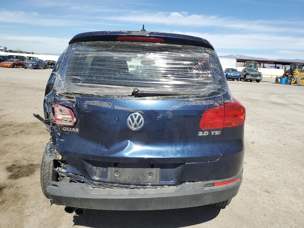 2013 Volkswagen Tiguan S VIN: WVGAV3AX7DW577836 Lot: 46491625