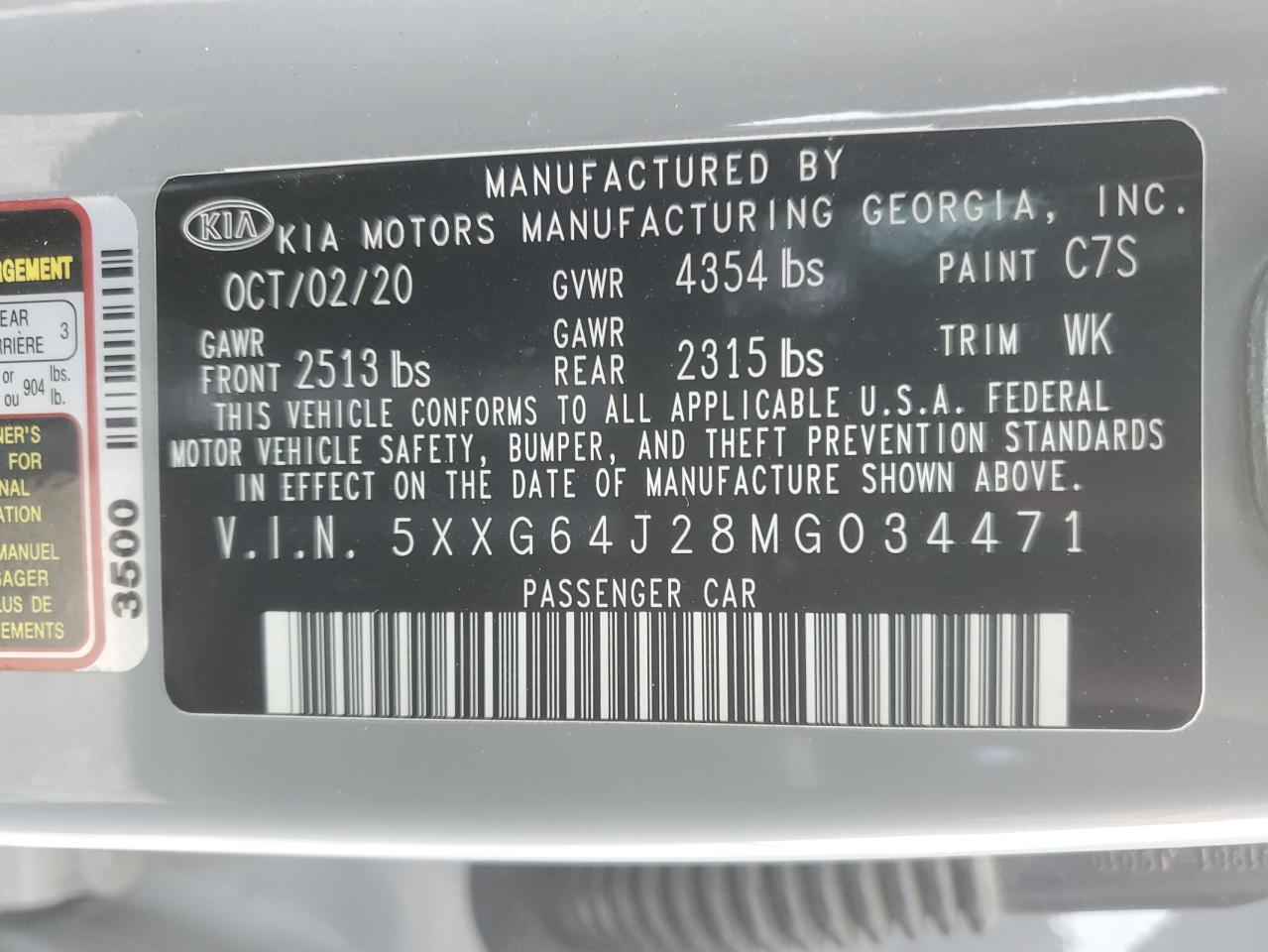 2021 Kia K5 - Image 13