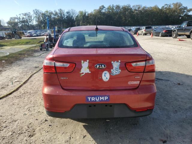 KIA RIO 2017 Czerwony