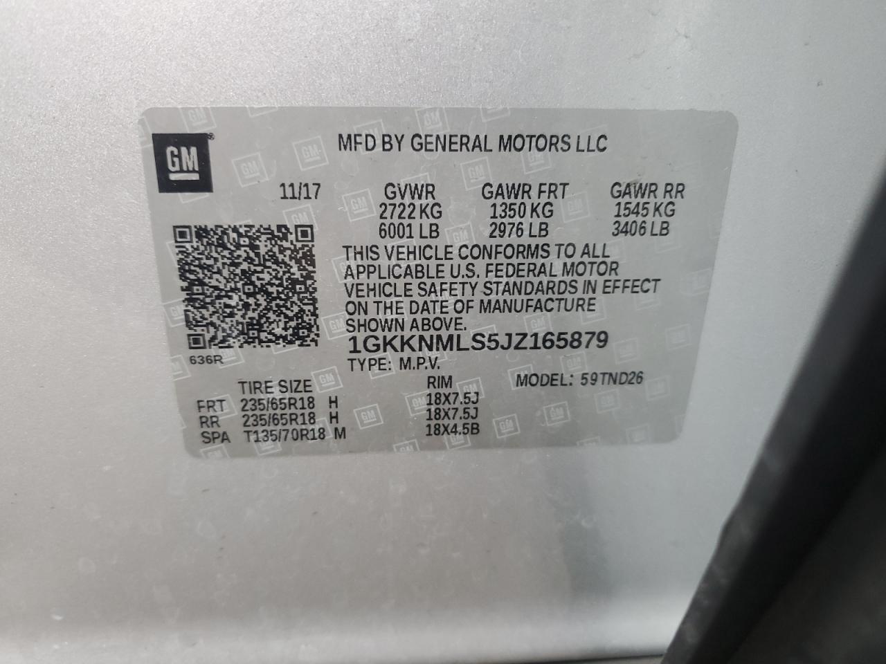 2018 GMC Acadia - Image 13