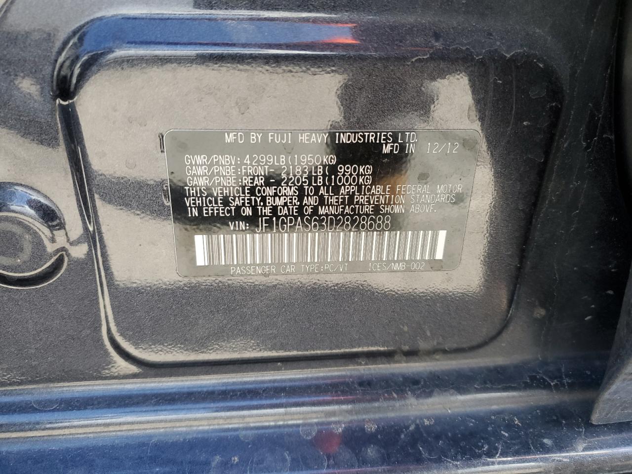 2013 Subaru Impreza - Image 14