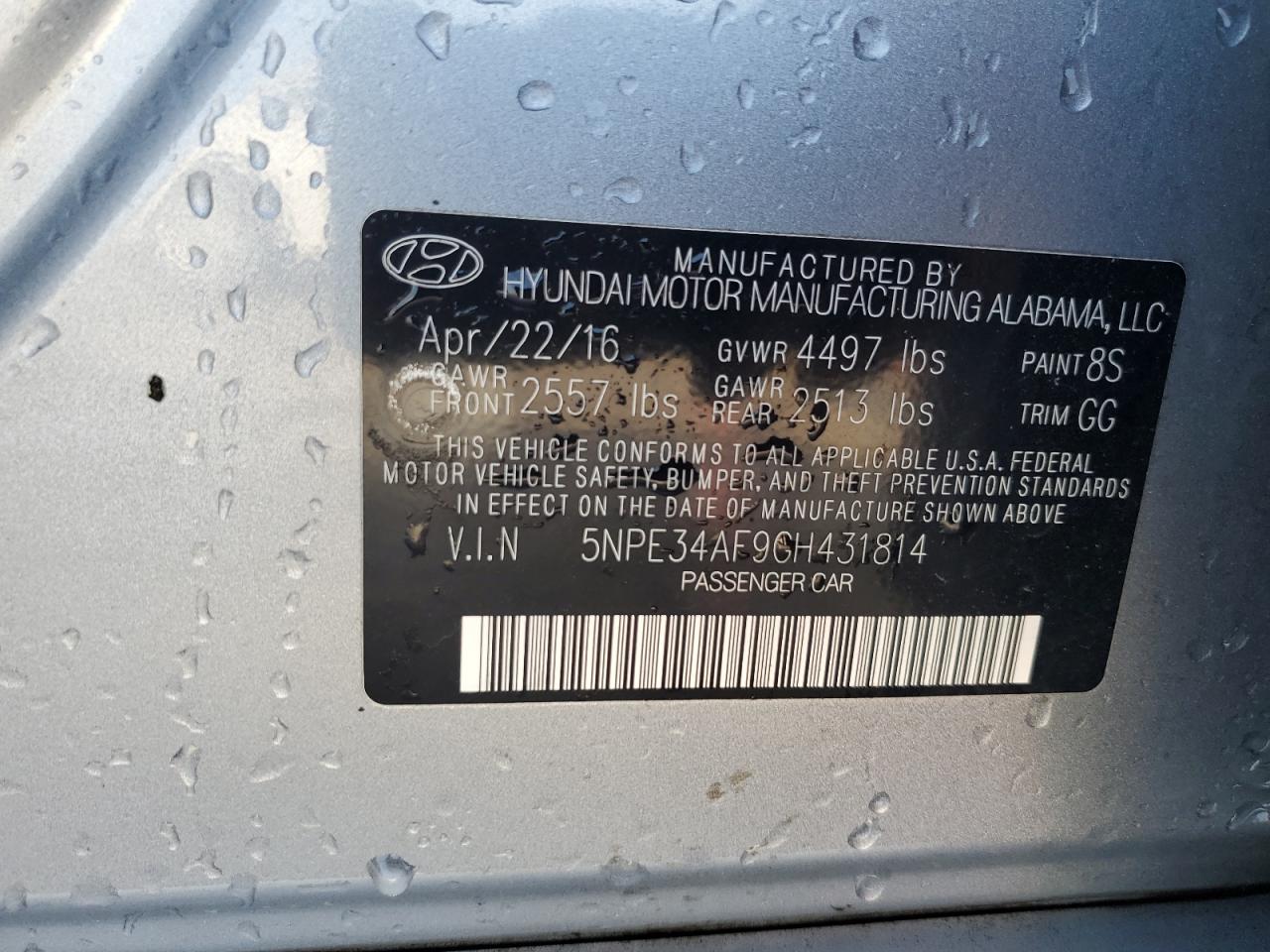 2016 Hyundai Sonata - Image 13