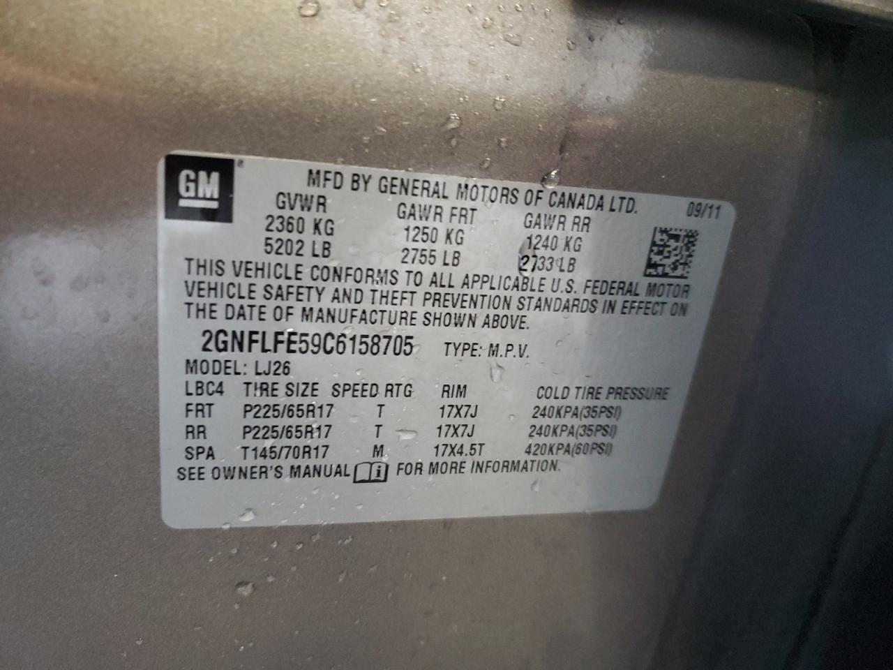 2012 Chevrolet Equinox - Image 13