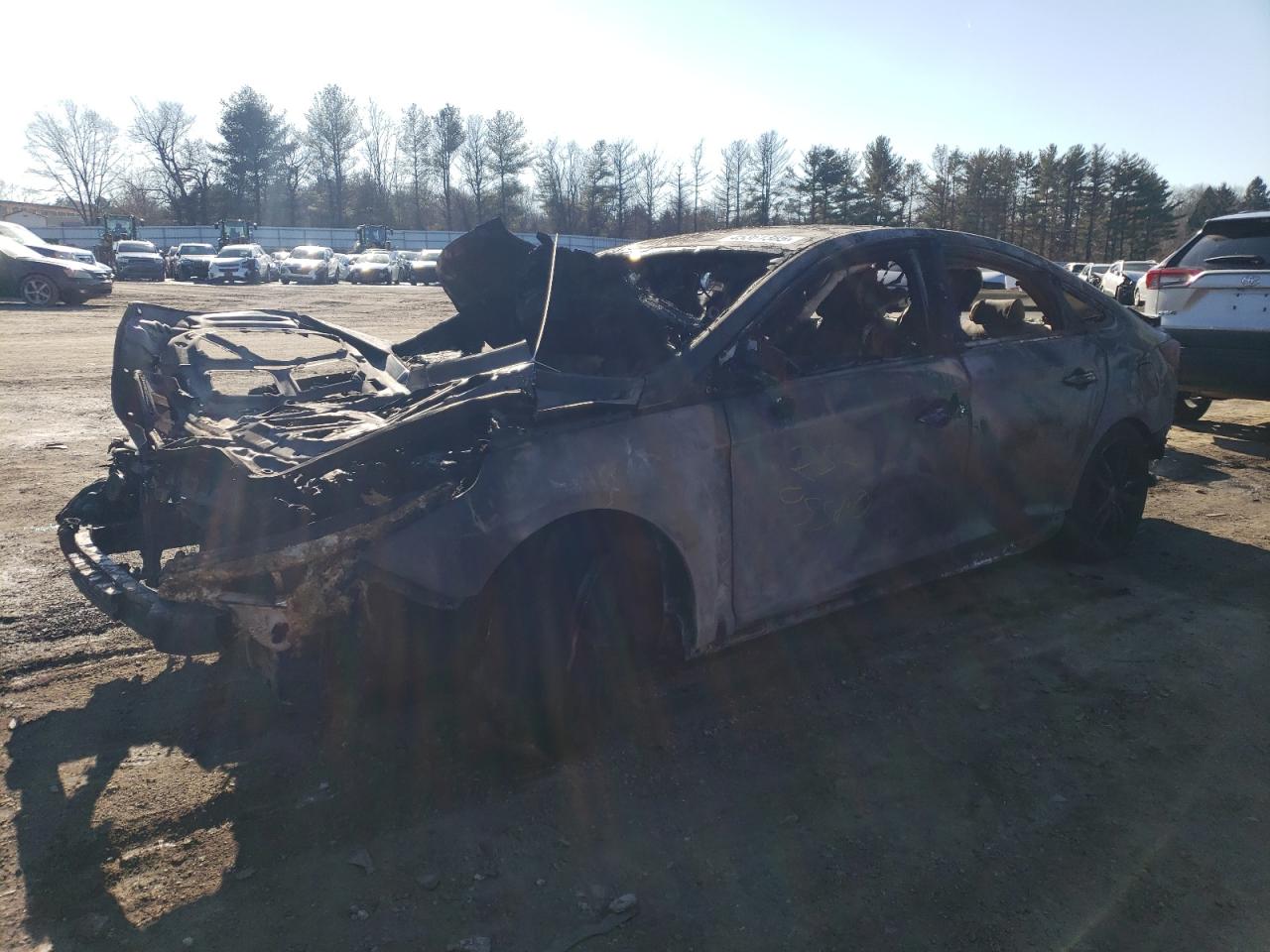 2015 Hyundai Sonata Sport იყიდება Finksburg-ში, MD - Burn
