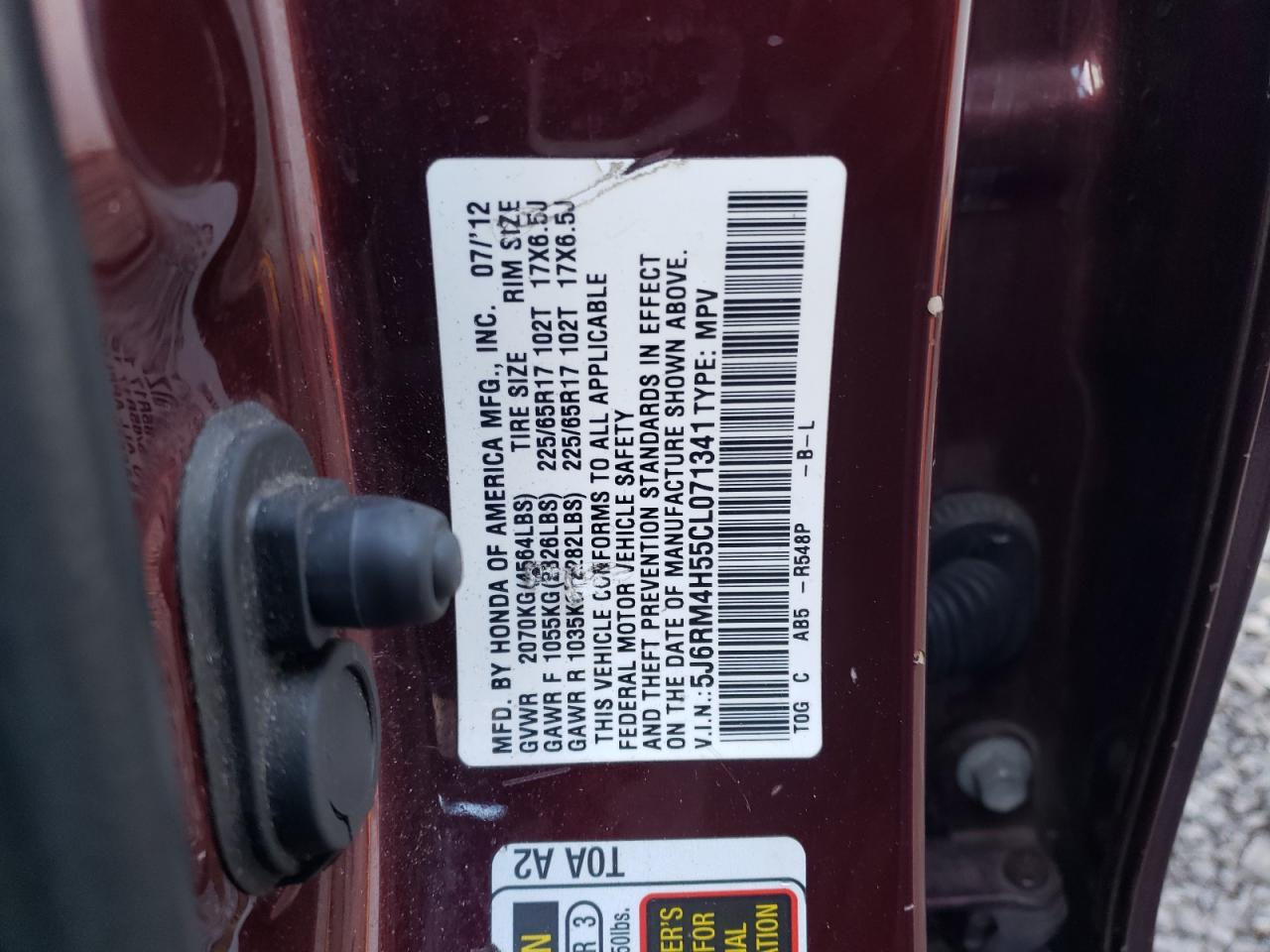 2012 Honda CR-V - Image 14