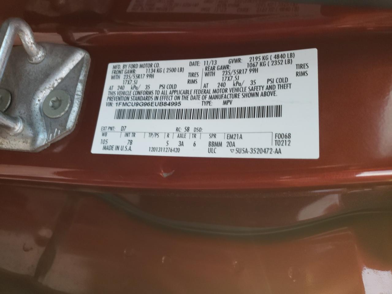 2014 Ford Escape - Image 13
