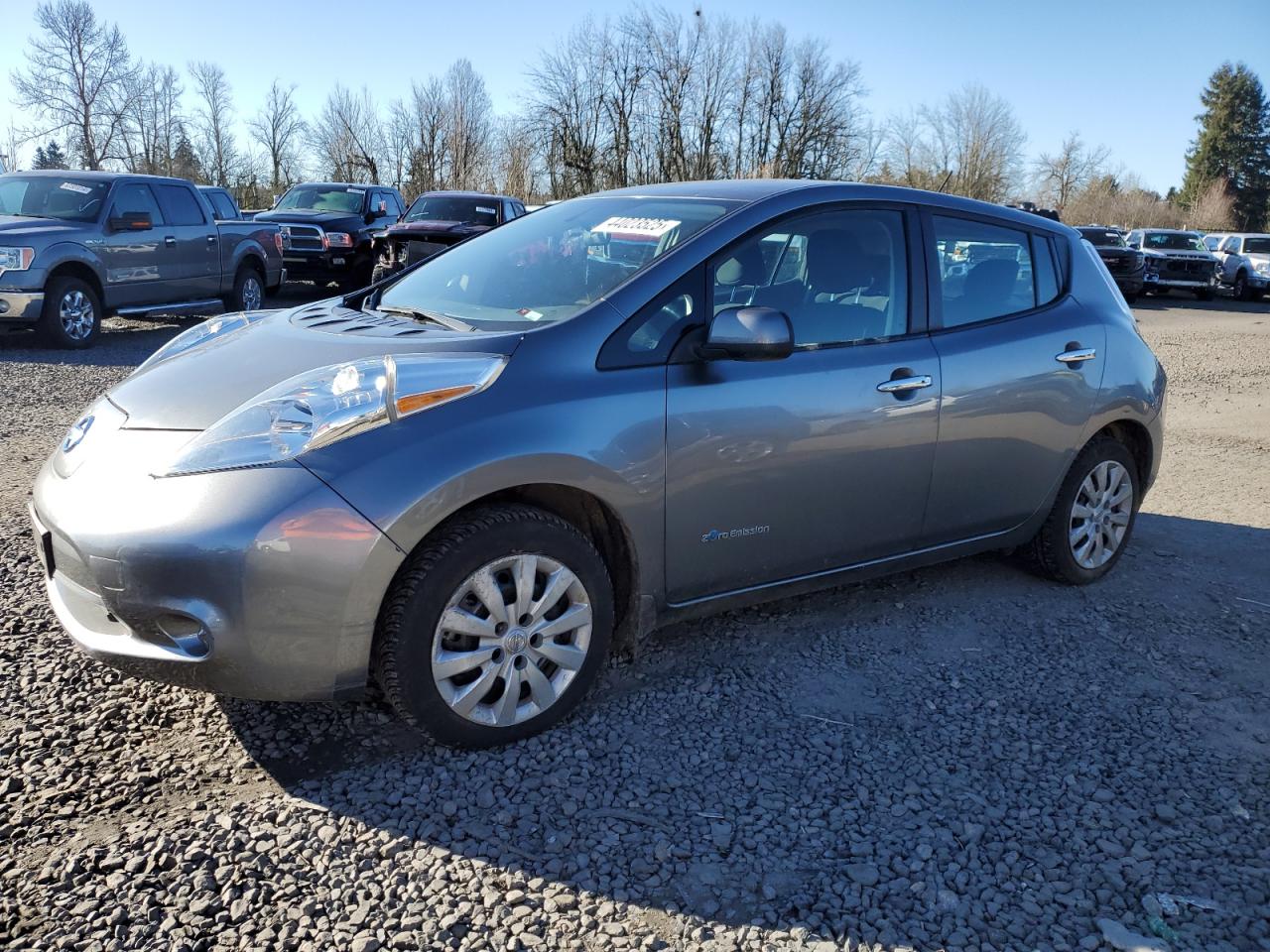 2015 Nissan Leaf S en Venta en Portland, OR - Front End