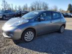 2015 Nissan Leaf S en Venta en Portland, OR - Front End