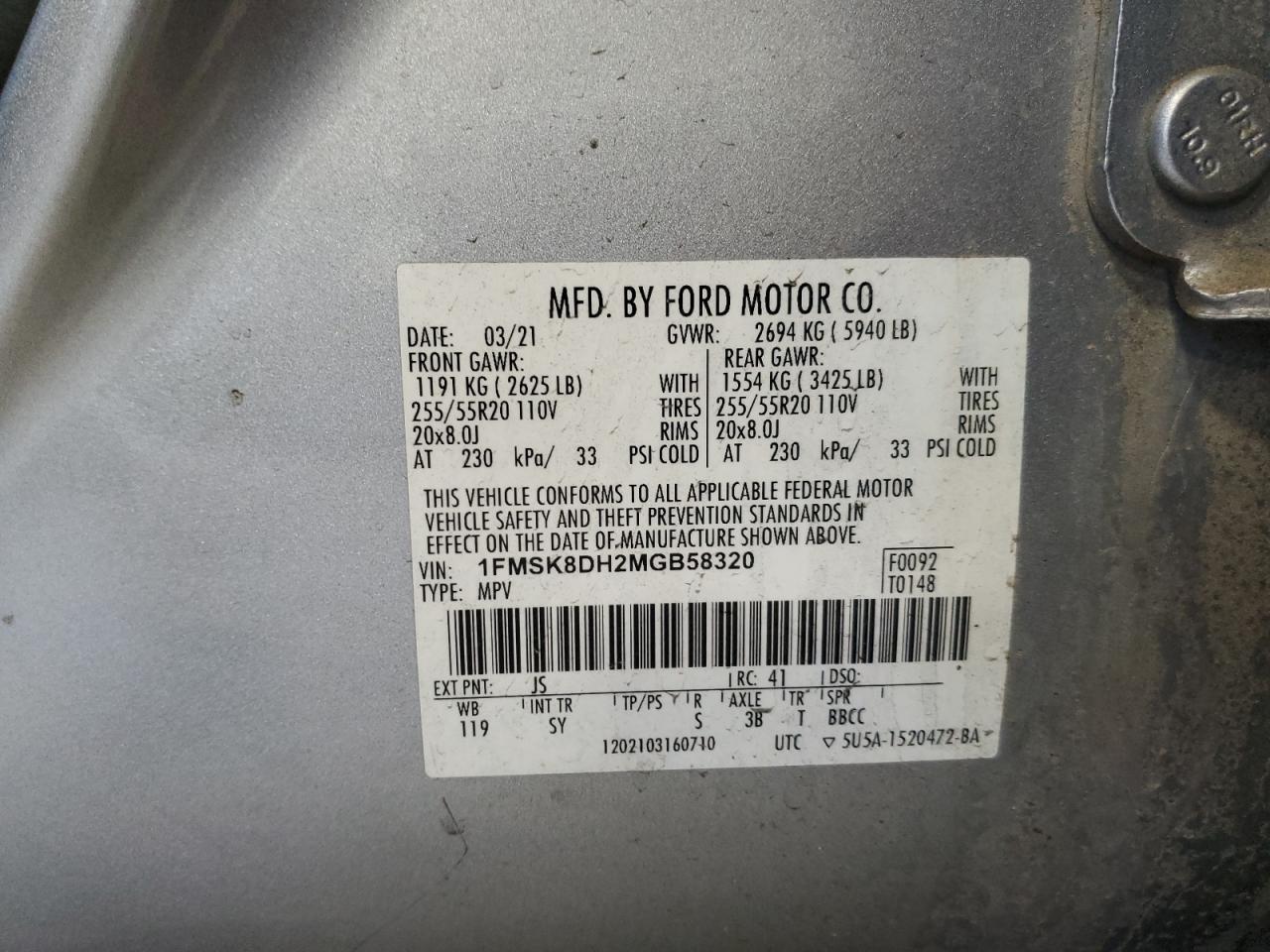 2021 Ford Explorer - Image 14