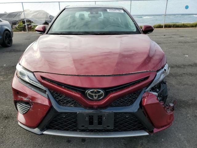  TOYOTA CAMRY 2018 Red