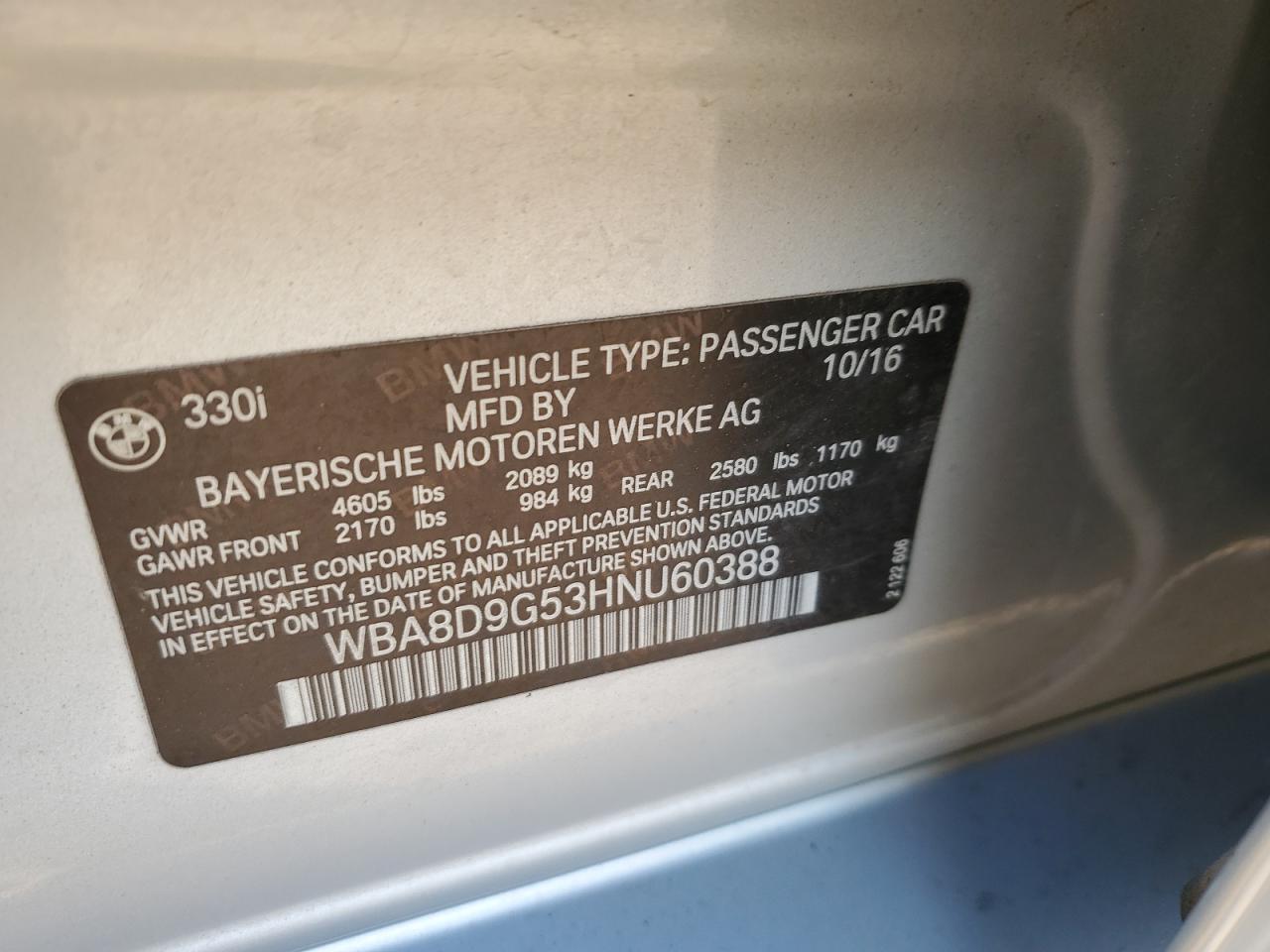 2017 BMW 3er - Image 12