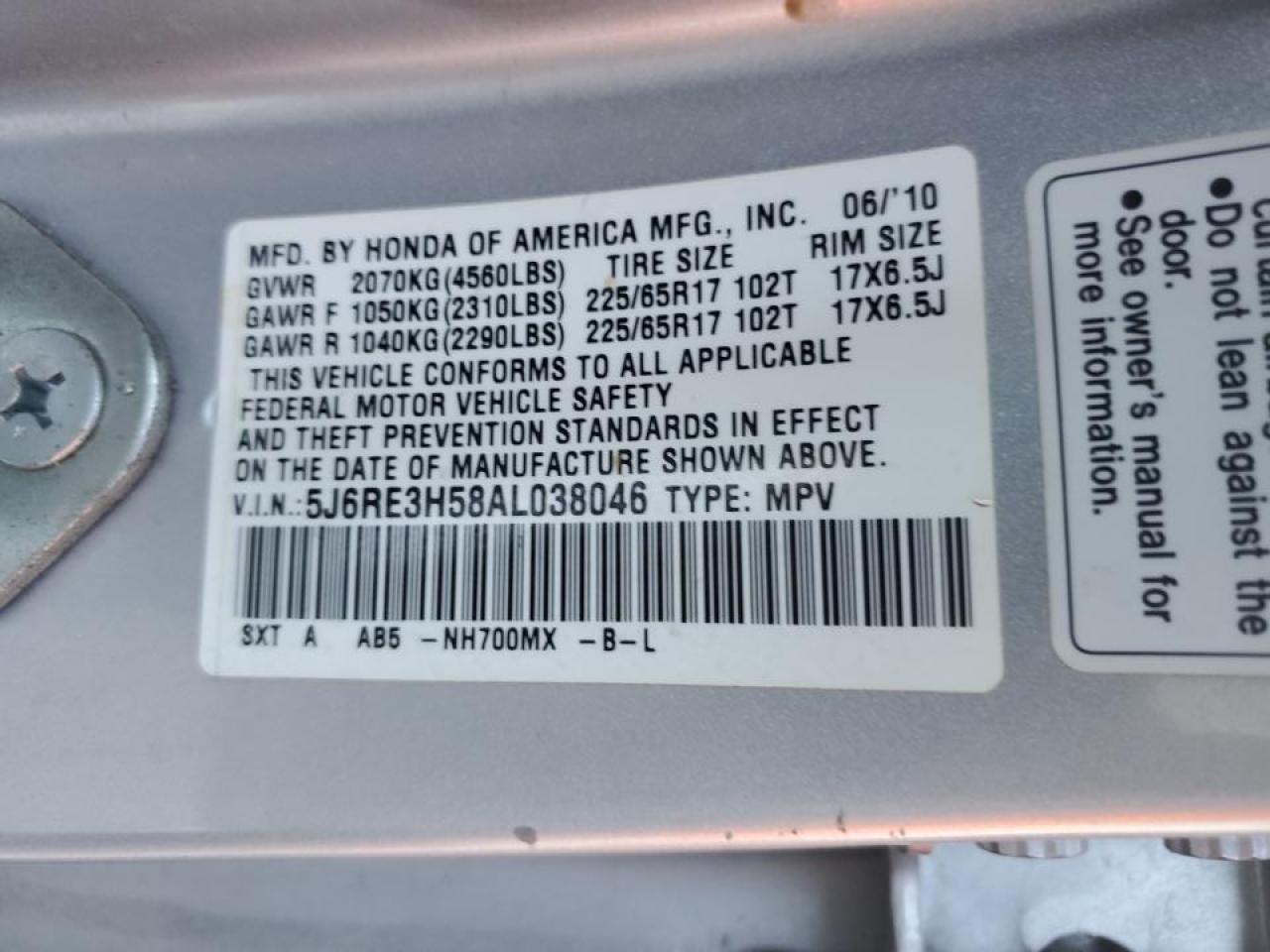 2010 Honda CR-V - Image 12
