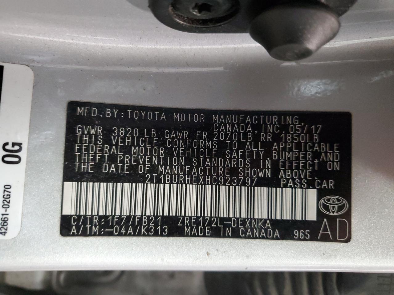 2017 Toyota Corolla - Image 12