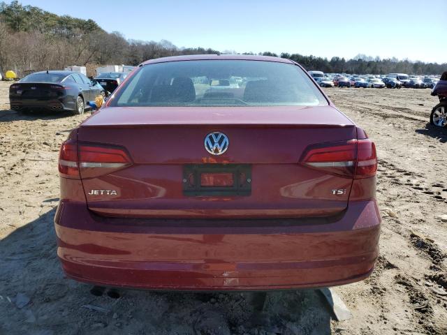  VOLKSWAGEN JETTA 2017 Czerwony
